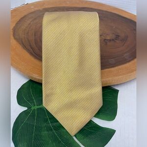 Park Lane Made in Italy Gold Striped Tie